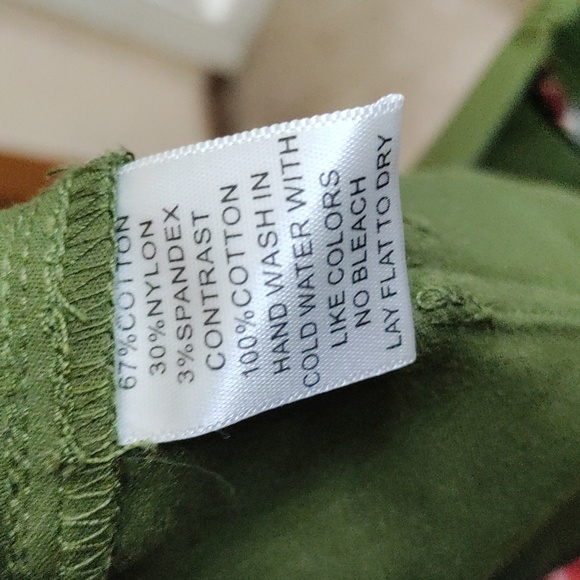 🌿Eden Society printed cuff skinny pants - Picture 6 of 7